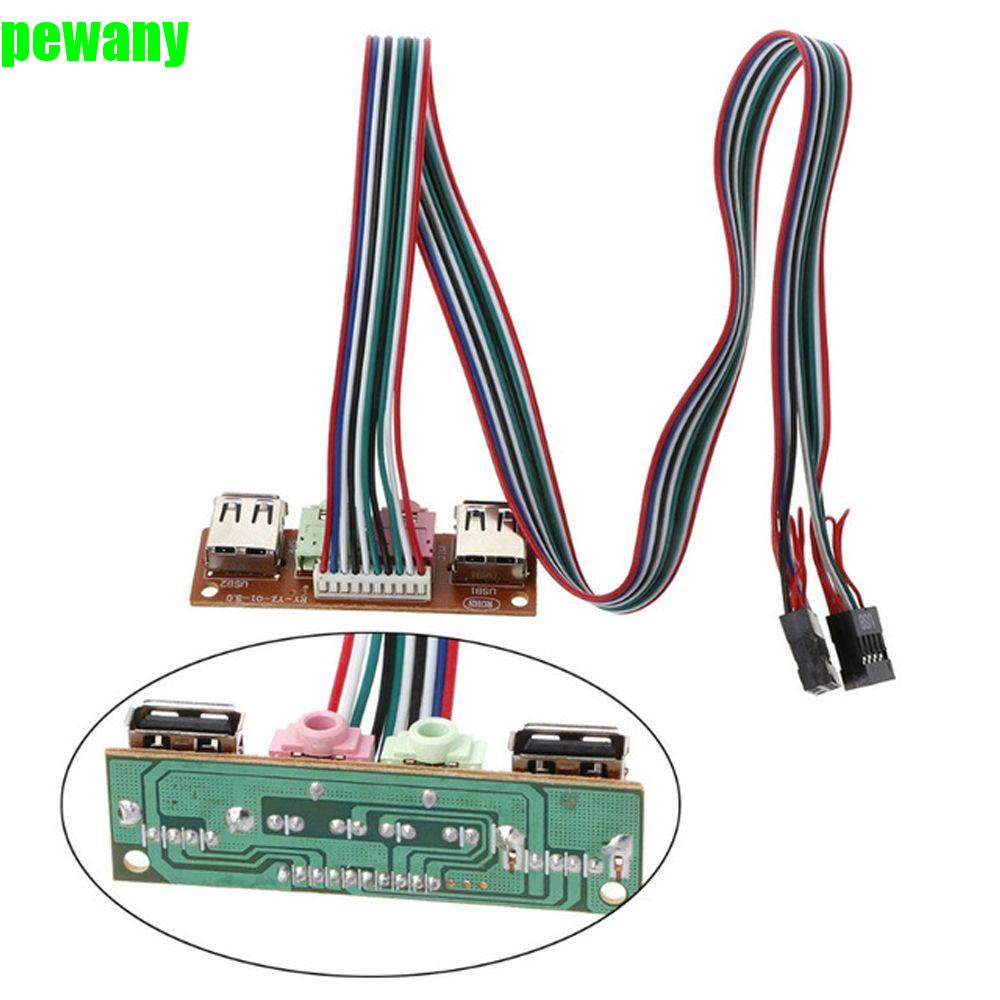 PEWANY Durable Computer Case Panel Desktop PC Motherboard Expansion