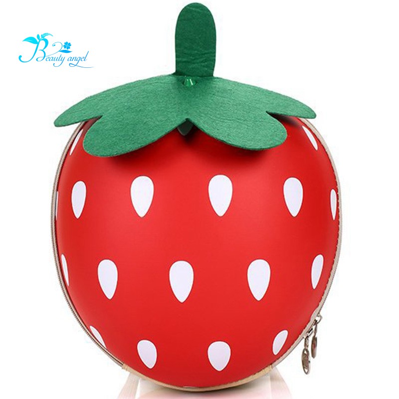 1 5 Year Old Boy And Girl Backpack 3d Strawberry Shape Mini - strawberry pack blue roblox