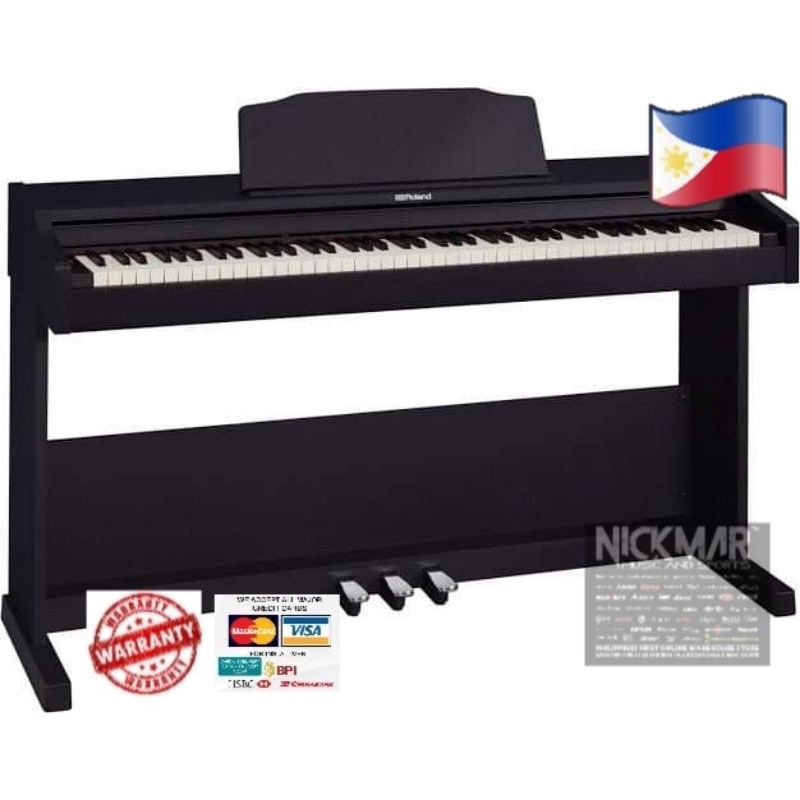 ROLAND RP102 DIGITAL PIANO | Shopee Philippines
