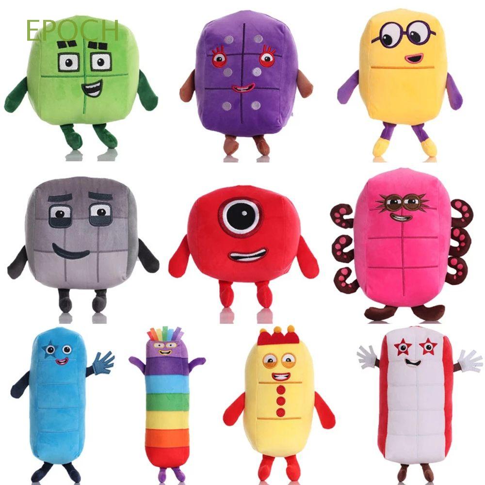 EPOCH Numberblocks Plush Toy Cartoon Kids Appease Doll Accompany Toy ...