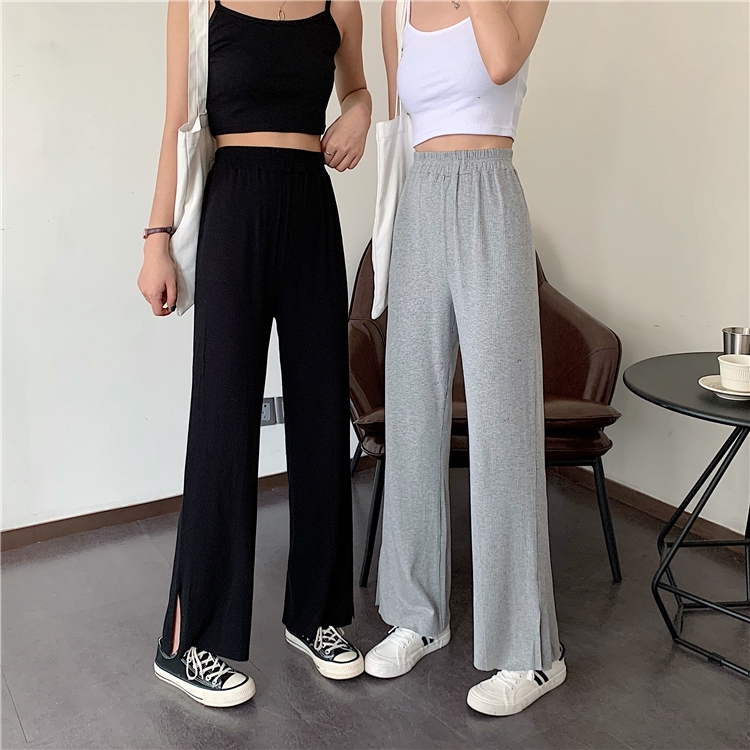 split flare pants