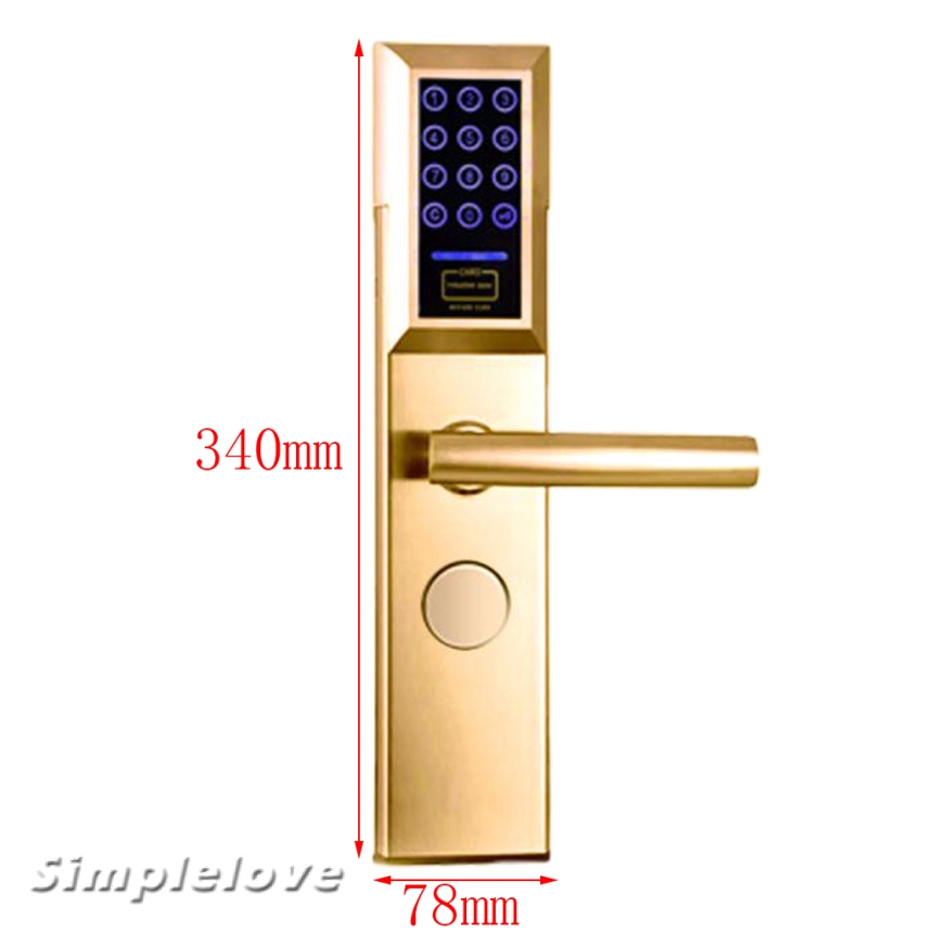 keyless entry gate locks