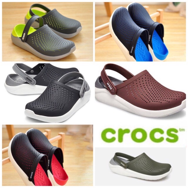 crocs men's literide clogs