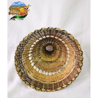 Product Of The Week A Beautiful Woven Bamboo Lamp