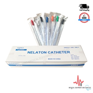 Nelaton Catheter / Straight Catheter - 50PCS/BOX (FR 5, 10, 12, 14, 16, 18)