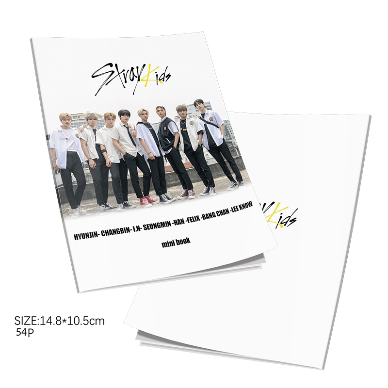 Stray Kids Album GO LIVE Mini Photo Book Kpop Photograph Poster HD