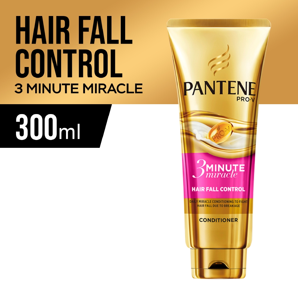 Pantene 3 Minute Miracle Hair Fall Control Intensive Conditioner 300ml Shopee Philippines 2227