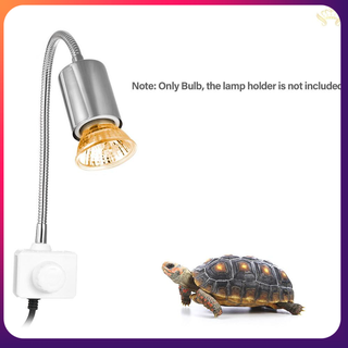 ☆ ready stock 25W Halogen Heat Lamp UVA UVB Basking Lamp Heater Light Bulb for Reptiles Lizard Turtle Aquarium