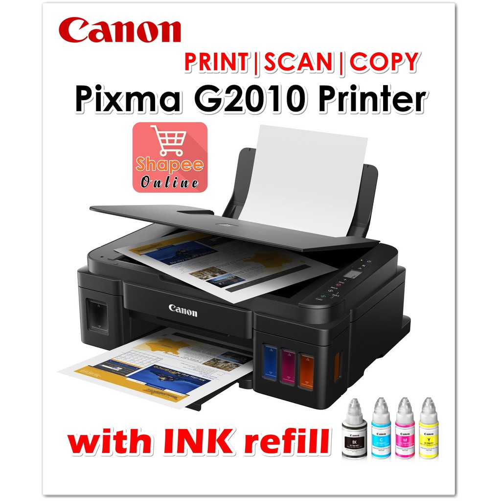 CANON PIXMA G2010 Refillable Ink Tank All-In-One | Shopee Philippines