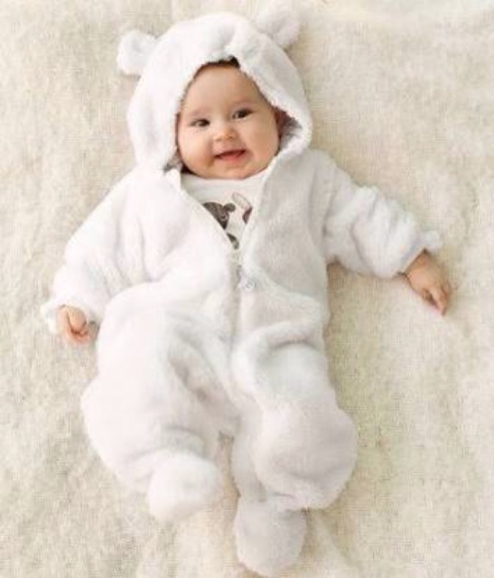 h&m baby bear suit