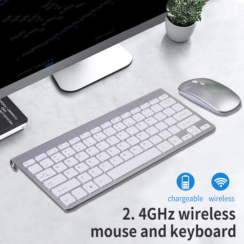 Dqr Wireless Keyboard Mouse Set Usb Rechargeable Slient Button Ergonomic Keyboard And Mouse Combo Shopee Philippines