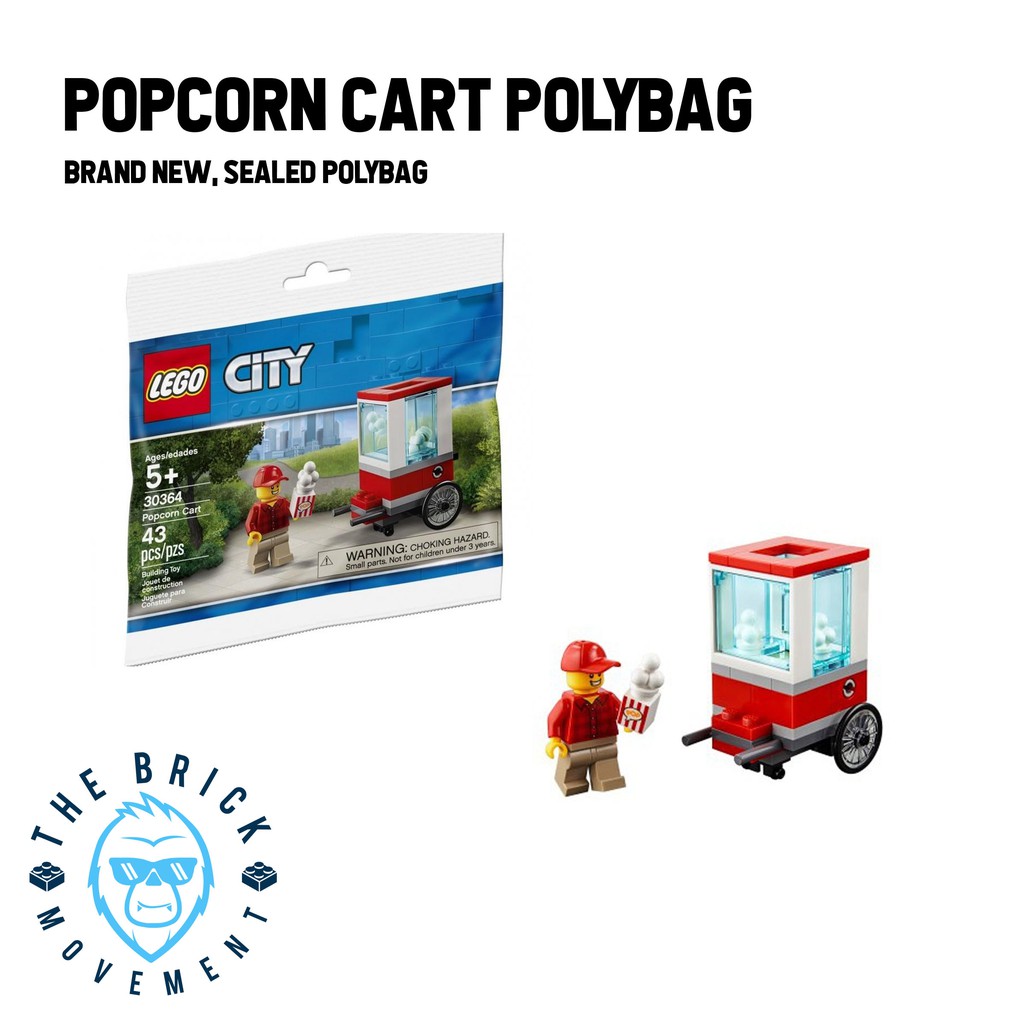 lego popcorn polybag