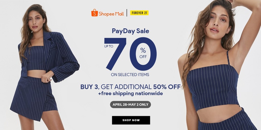 Forever 21, Online Shop Shopee Philippines