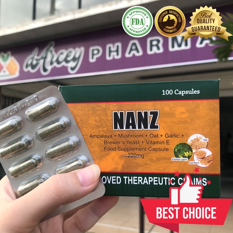 [AUTHENTIC] NANZ HERBAL CAPSULE | Shopee Philippines