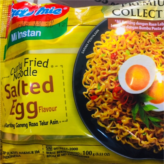 Indomie Migorie Curly Salted Egg Shopee Philippines