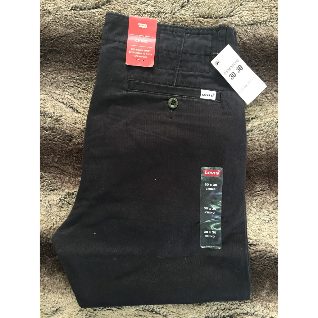 Levis Chino - Black (Authentic) | Shopee Philippines