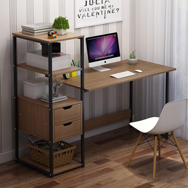 ON HAND COD Computer Desk Study Table Computer Table 2 Drawers 4 Tier ...