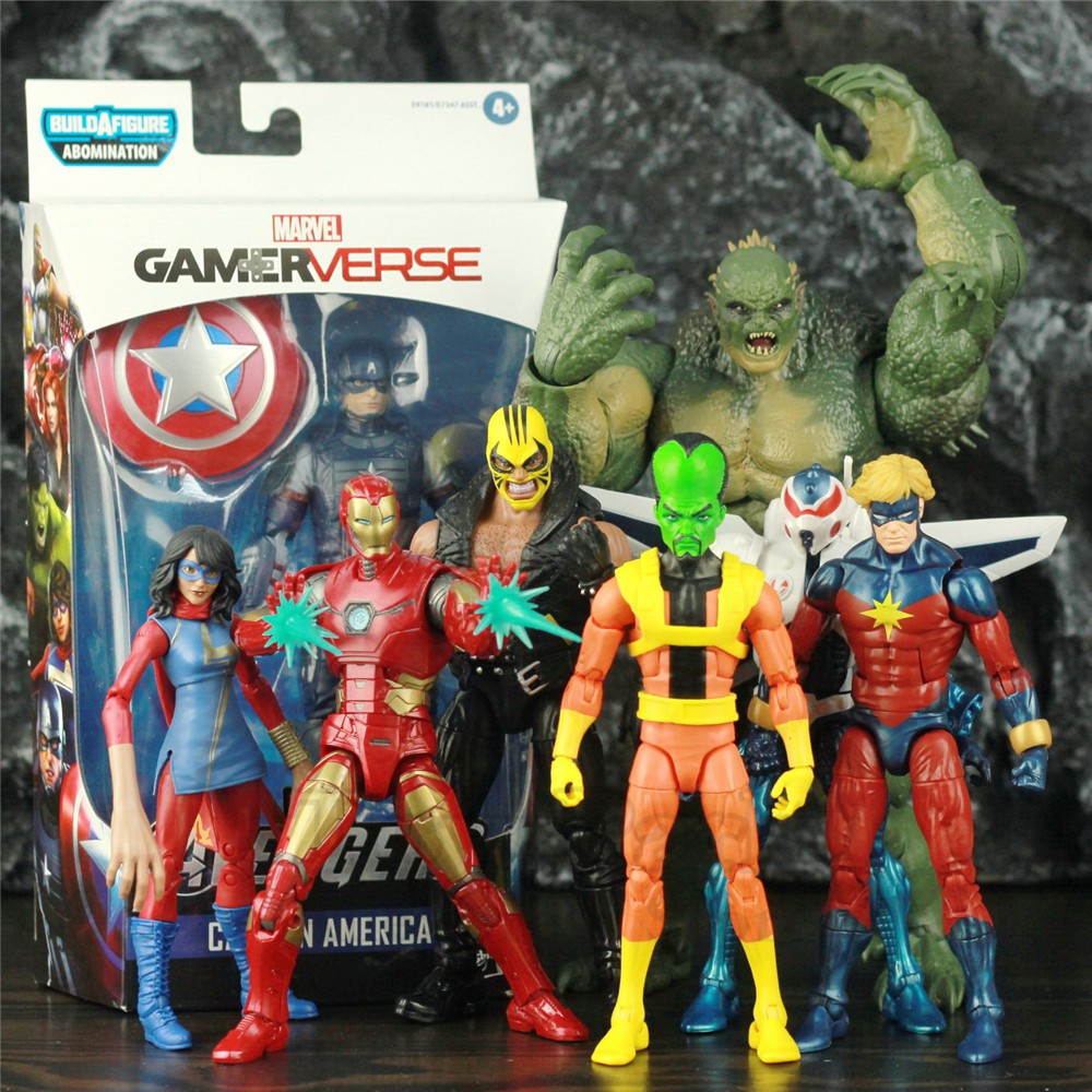 marvel legends avengers gamerverse