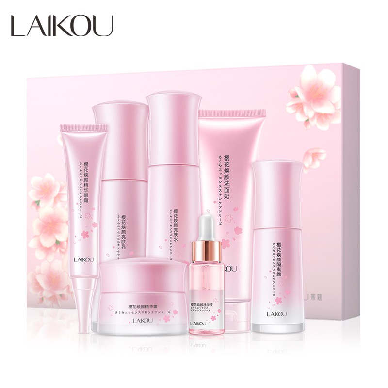 sakura skin care set