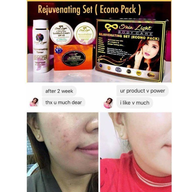 skin light rejuvenating set