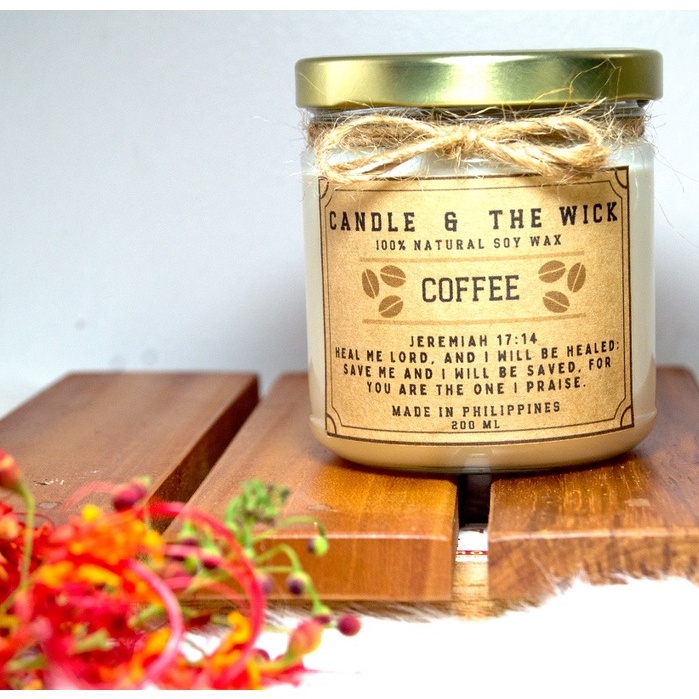 Coffee Scented Candles 200ml Shopee Philippines