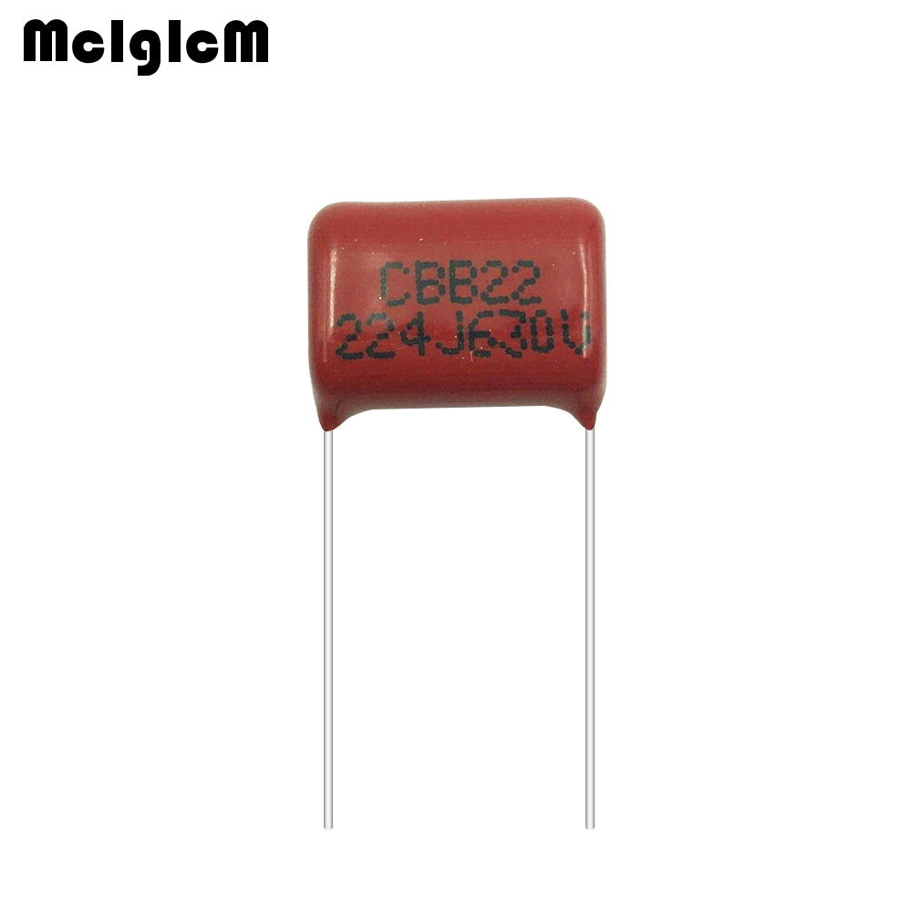 RELAND SUN CBB Polypropylen-Folienkondensator 0,22uF 630V – 10 Stück, Pitch 15mm – 224 220nf Für Elektronikprojekte
