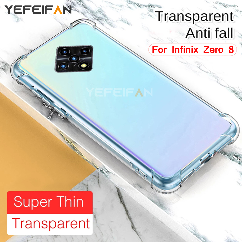 Casing Infinix Zero 8 Case Silicone Cover For Infinix S5 Pro Note 7 Lite Hot 10 8 9 Play