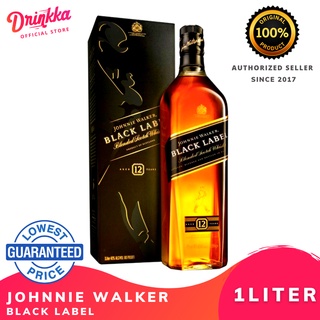Johnnie Walker Black Label 1Liter | Blended Scotch Whisky