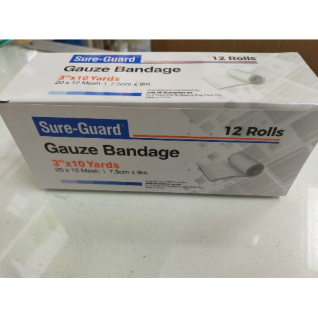 STERILE GAUZE BANDAGE PER BOX (AVAILABLE IN DIFFERENT SIZES) Shopee Philippines