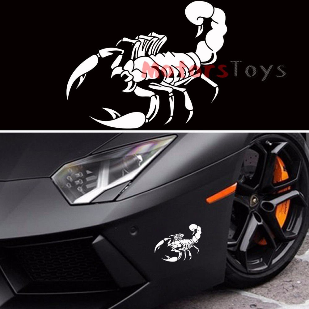 Kalajengking sticker scorpion cutting Bumper sticker For Car | Shopee  Philippines