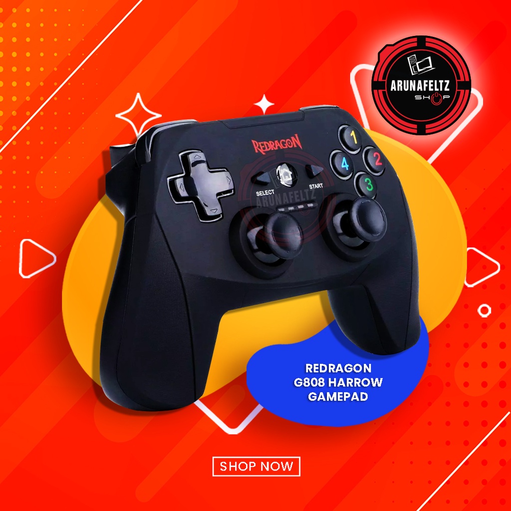 REDRAGON G808 HARROW GAMEPAD - WIRELESS | Shopee Philippines