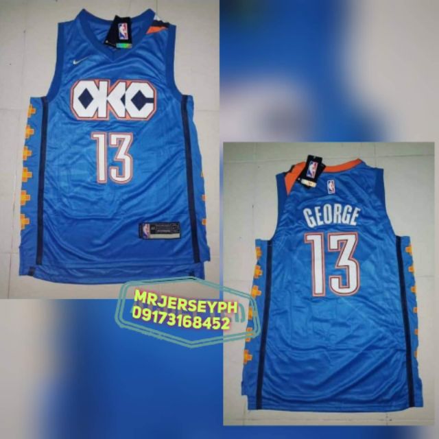 okc 13 jersey