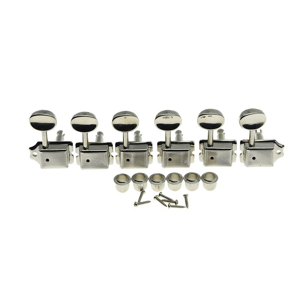 Nickel Split Shaft Vintage Guitar Tuning Keys Pegs Guitar Tuners