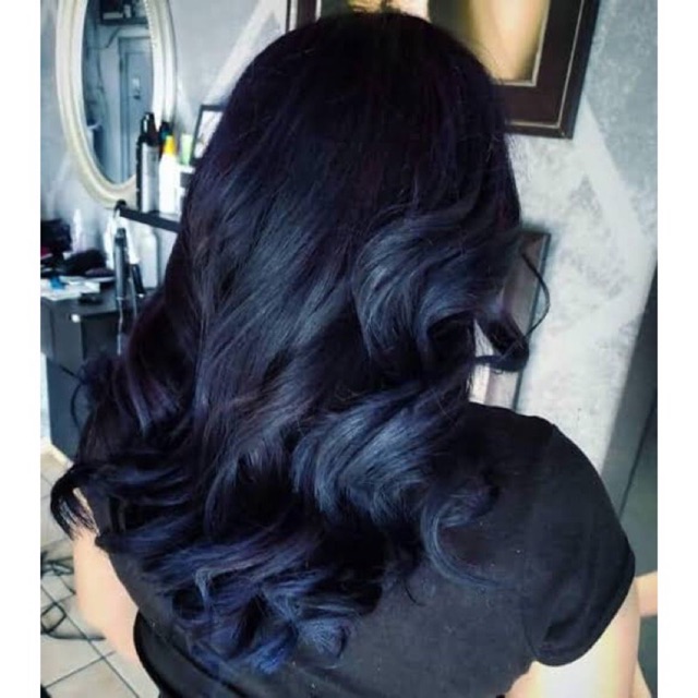 Blue Black Hair Color Dye 100ml | Shopee Philippines