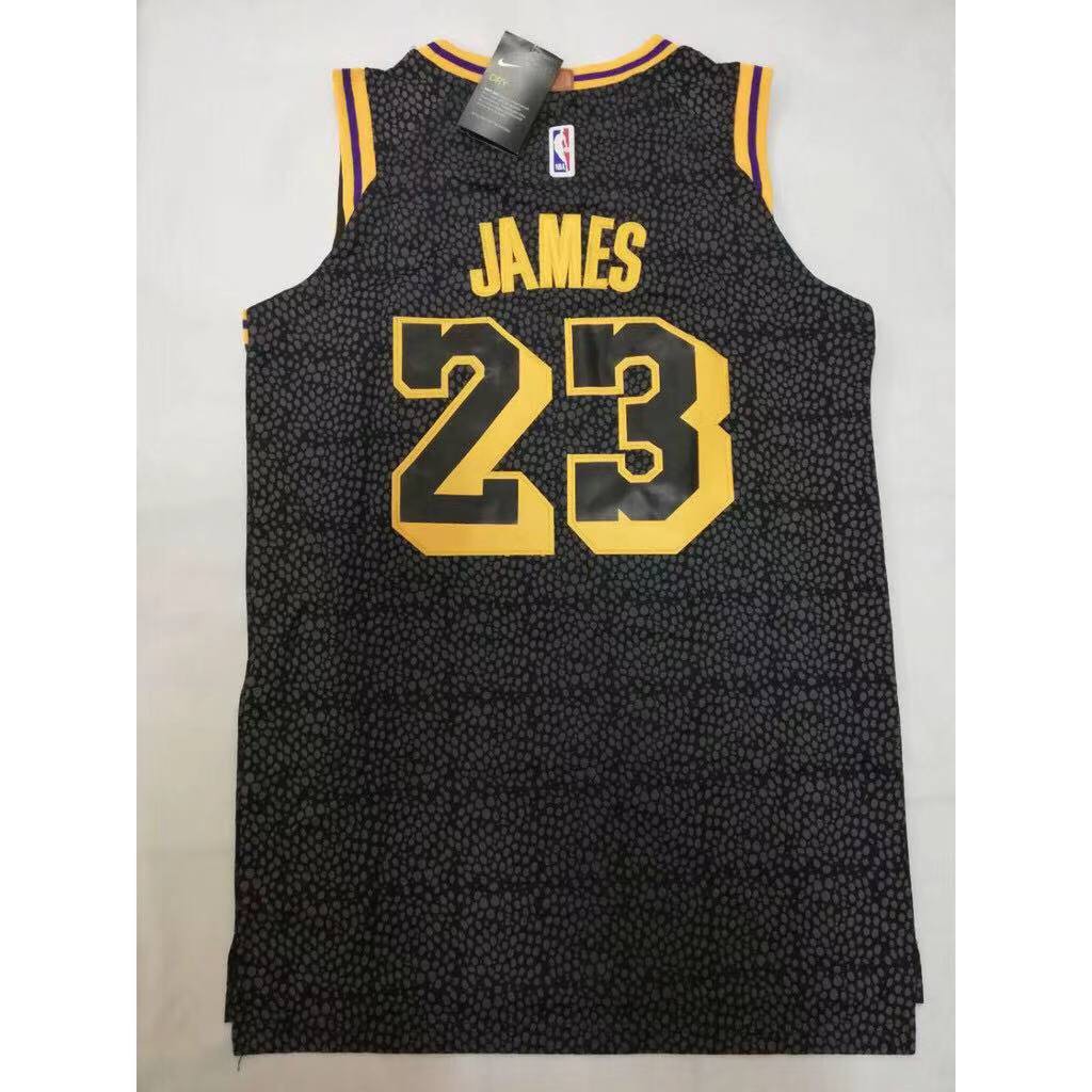 lakers 23 jersey black