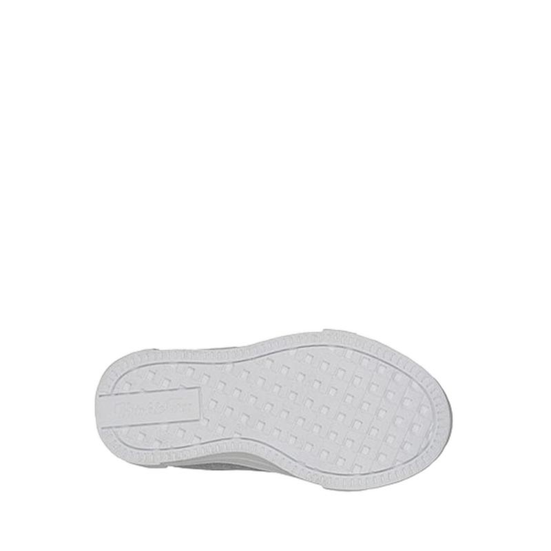 SKECHERS TWINKLE SPARKS GIRLS'S SNEAKERS - GRAY TEXTILE/SILVER TRIM