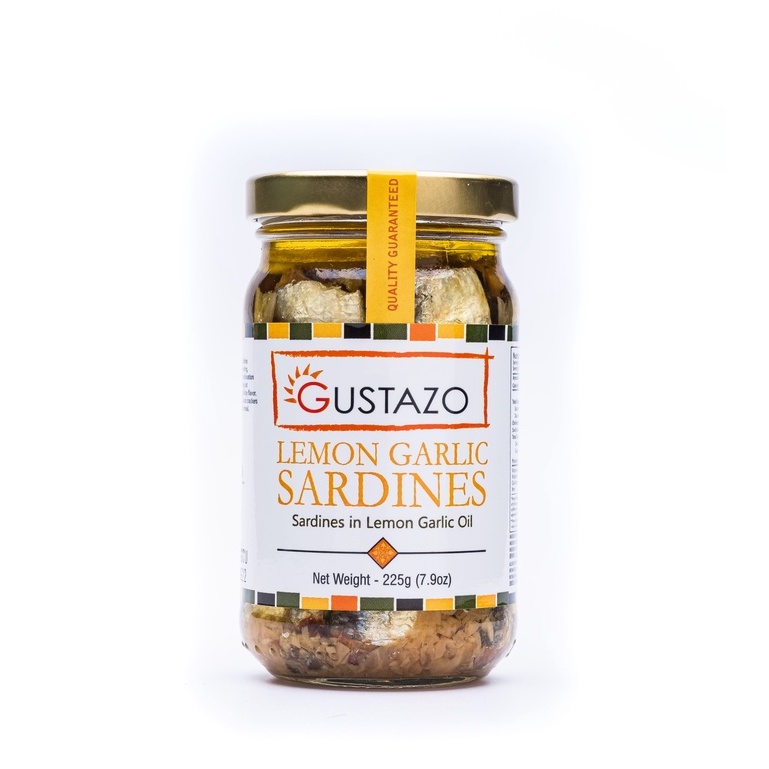 Gustazo Lemon Garlic Sardines 225g | Shopee Philippines