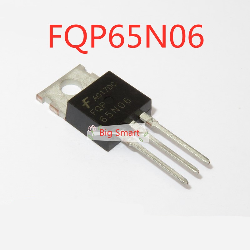 10pcs FQP65N06 65N06 N-Channel Mosfet TO-220 New 2025 For Arrival High