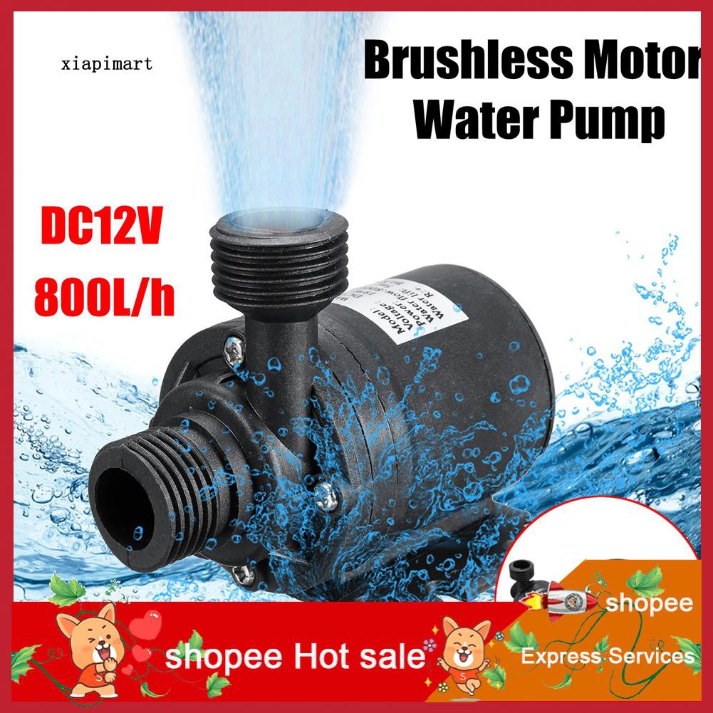 LYY_Ultra Quiet Mini DC 12V Lift 800L/H Brushless Motor Submersible