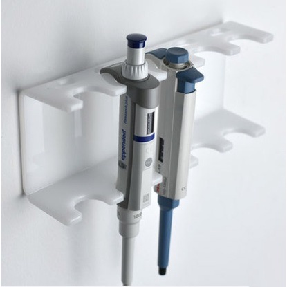 Wall mounted Pipette Rack 6 place Acrylic Pipette Holder 5 hole Clear 