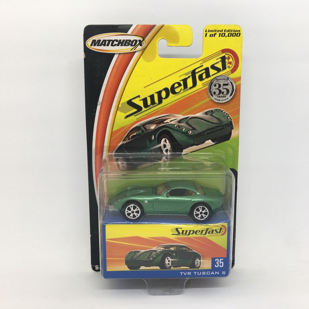 MATCHBOX TVR TUSCAN S (SUPERFAST) 1:64 SCALE | Shopee Philippines