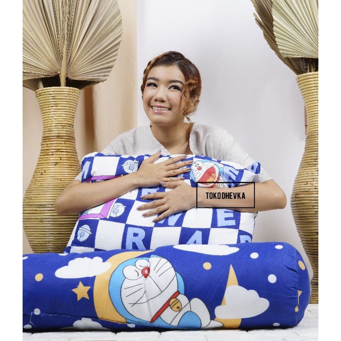 A Set Of White Dacron Pillows And Bolsters Brand Haruka Bobo Amara Reves Fashionable Shopee