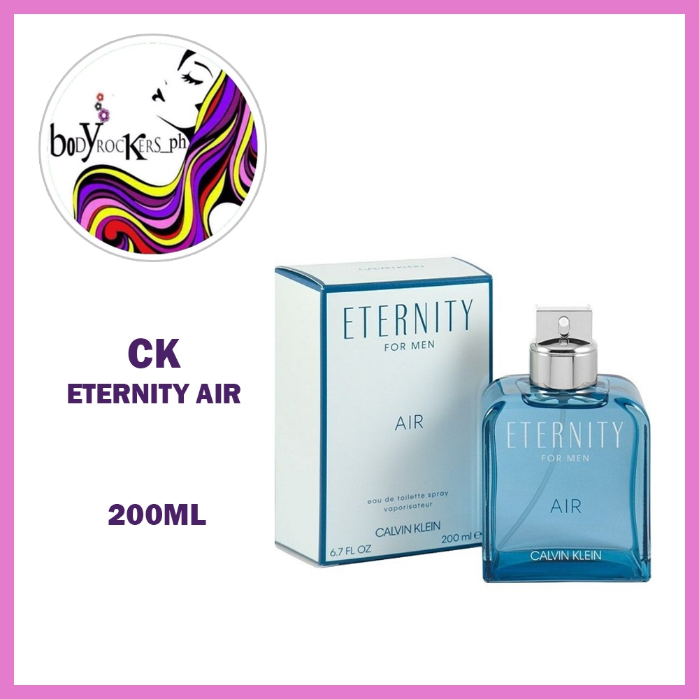 Ck ETERNITY AIR EDT FOR MEN 100ml or 200ml Shopee Philippines