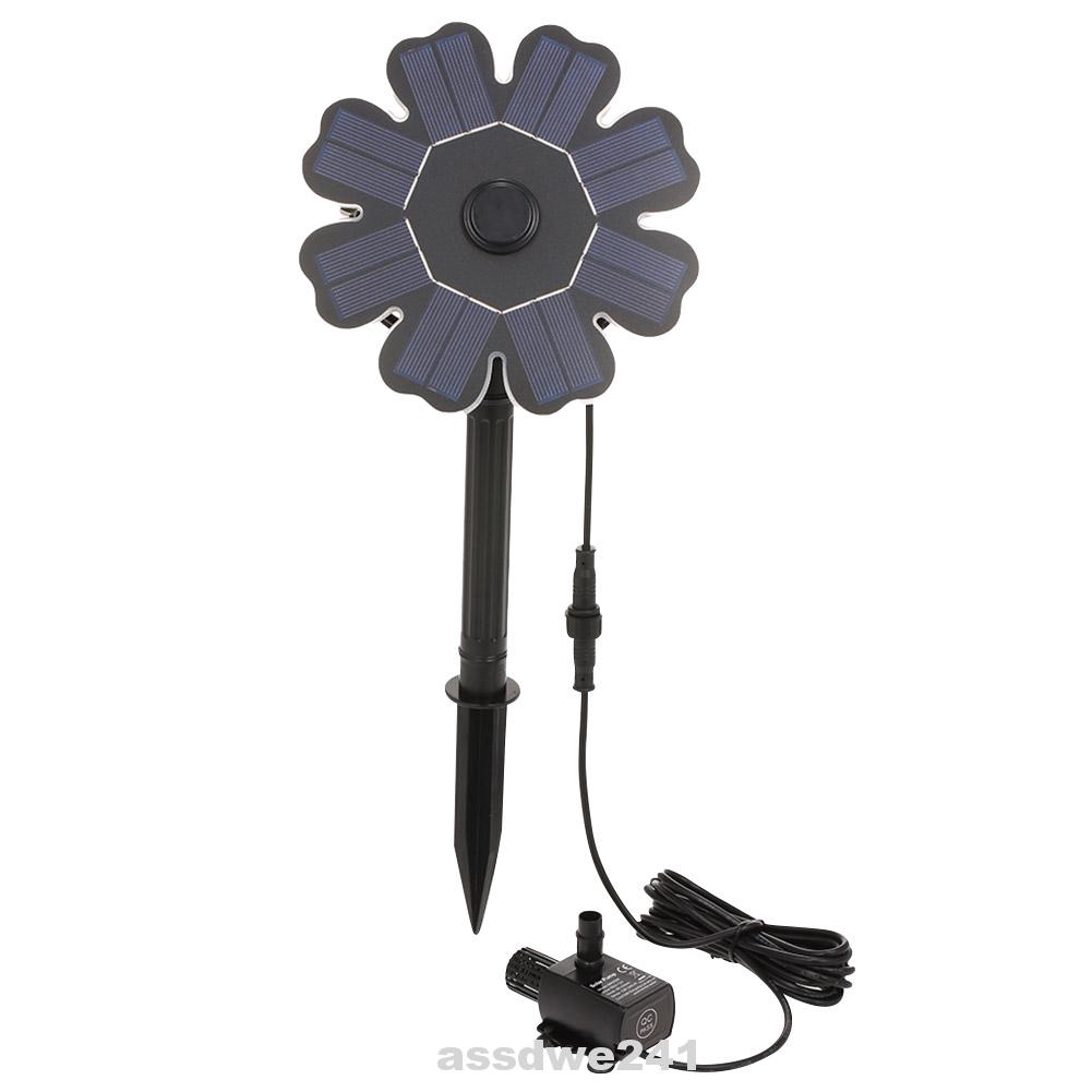 Outdoor Floating Solar Powered Pet Supplies High Efficiency Ground Insert Fountain Pump Shopee Philippines