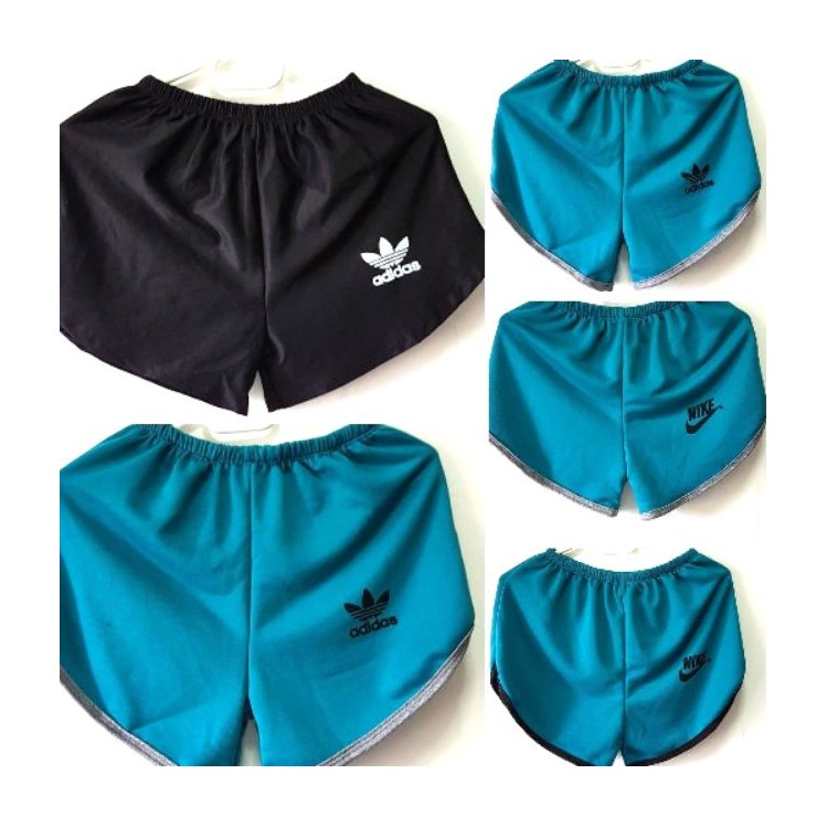 spandex track shorts