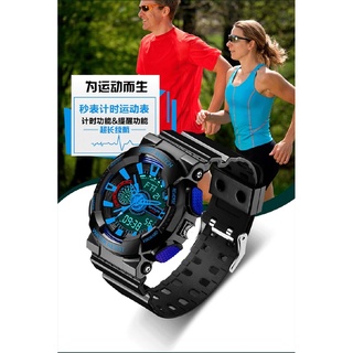 ◕Casio same style G shock Mens Digital watch Gold White Watches G Style Watch Waterproof Sport S Sho #4