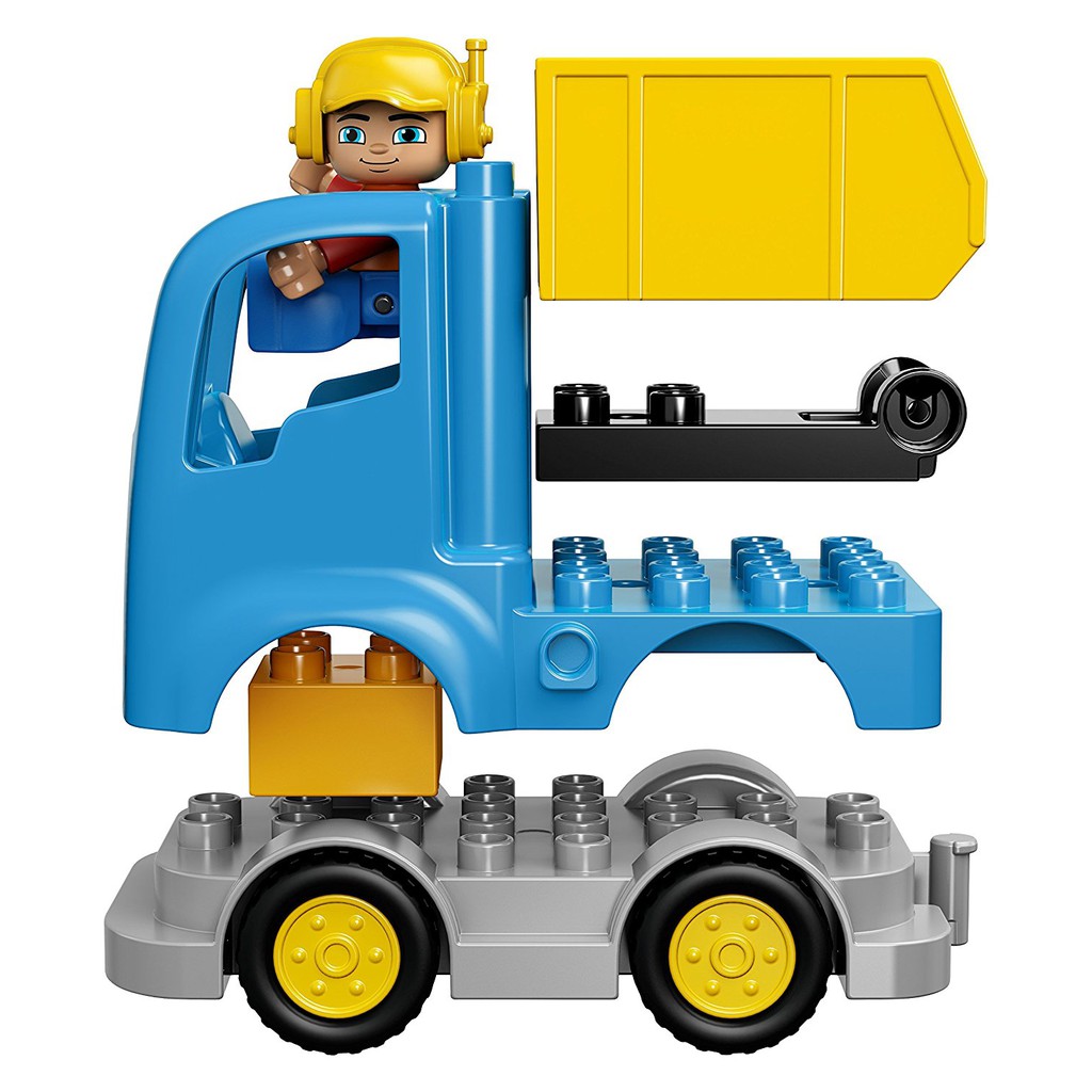 truck and tracked excavator duplo