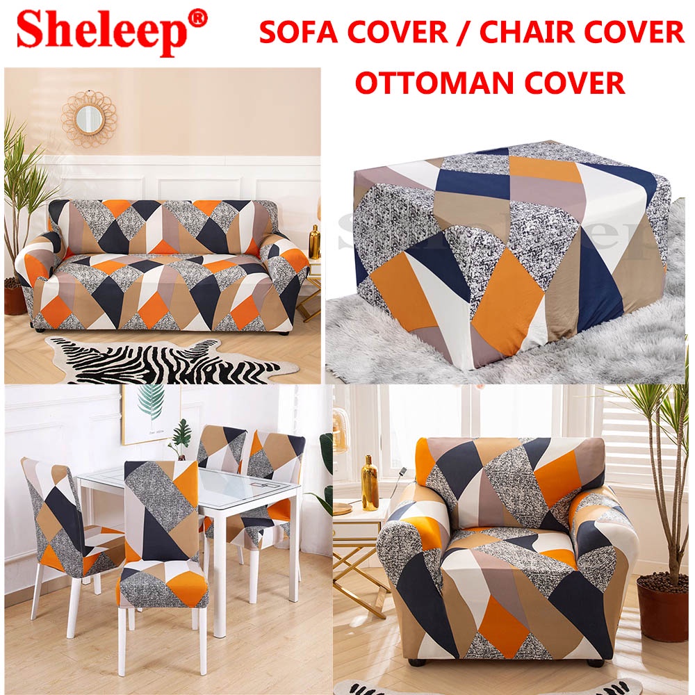 Sofa Seat Cover Stretch 1/2/3/4 Seater Sofa Slipcover Single Love Seat