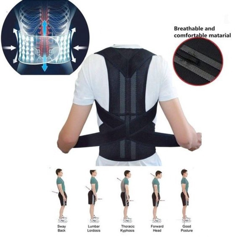 Back Support Belt Posture Corrector Support Back Shoulder