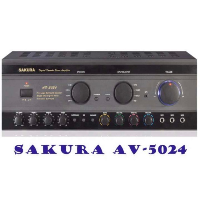 ORIGINAL SAKURA AMPLIFIER AV5024 600W Shopee Philippines